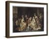 Les membres de la famille royale de France réunis autour du Dauphin né en 1781-null-Framed Giclee Print