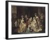 Les membres de la famille royale de France réunis autour du Dauphin né en 1781-null-Framed Giclee Print