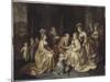 Les membres de la famille royale de France réunis autour du Dauphin né en 1781-null-Mounted Giclee Print