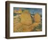 'Les Meules En Provence', 1888-Vincent van Gogh-Framed Giclee Print