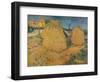 'Les Meules En Provence', 1888-Vincent van Gogh-Framed Giclee Print