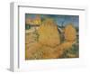 'Les Meules En Provence', 1888-Vincent van Gogh-Framed Giclee Print