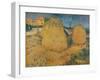 'Les Meules En Provence', 1888-Vincent van Gogh-Framed Giclee Print