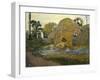 Les Meules Jaunes-Paul Gauguin-Framed Giclee Print