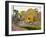 Les meules jaunes-Paul Gauguin-Framed Giclee Print