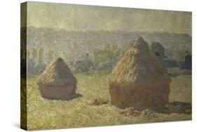 Les Meules-Claude Monet-Stretched Canvas