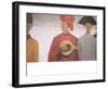 Les Mi-Caremes-Jean Paul Lemieux-Framed Art Print