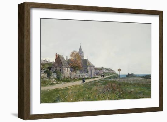 Les Mieilles a Saint Cast-Luigi Loir-Framed Giclee Print