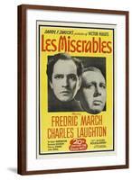 Les Miserables, 1935, Directed by Richard Boleslavski-null-Framed Giclee Print