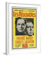 Les Miserables, 1935, Directed by Richard Boleslavski-null-Framed Giclee Print