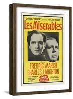 Les Miserables, 1935, Directed by Richard Boleslavski-null-Framed Giclee Print