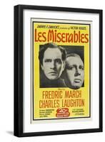 Les Miserables, 1935, Directed by Richard Boleslavski-null-Framed Giclee Print