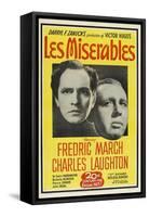 Les Miserables, 1935, Directed by Richard Boleslavski-null-Framed Stretched Canvas