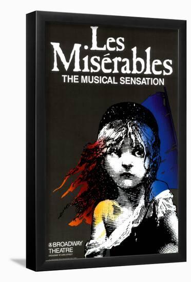 Les Miserables (Broadway)-null-Framed Poster