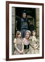 Les Miserables by RobertHossein with Jean Carmet and Francoise Seigner (Thenardier), 1982 (d'apres -null-Framed Photo