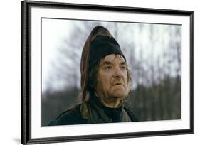 Les miserables by RobertHossein with Jean Carmet (Thenardier), 1982 (d'apres VictorHugo) (photo)-null-Framed Photo