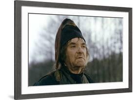 Les miserables by RobertHossein with Jean Carmet (Thenardier), 1982 (d'apres VictorHugo) (photo)-null-Framed Photo