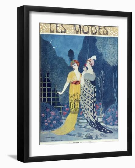 Les Modes-Georges Barbier-Framed Giclee Print