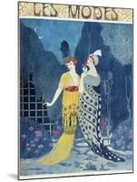 Les Modes-Georges Barbier-Mounted Giclee Print