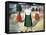 Les Moissonneuses. (Reapers). Scene De Travaux Agricoles, Les Femmes Courbees Font Des Gerbes De Ce-Kazimir Severinovich Malevich-Framed Stretched Canvas