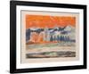 Les Montagnes-Guy Bardone-Framed Limited Edition