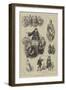 Les Mousquetaires at the Globe-John Jellicoe-Framed Giclee Print