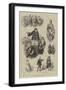 Les Mousquetaires at the Globe-John Jellicoe-Framed Giclee Print