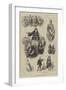 Les Mousquetaires at the Globe-John Jellicoe-Framed Giclee Print