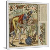 Les nains géants, jeu de socité-null-Stretched Canvas