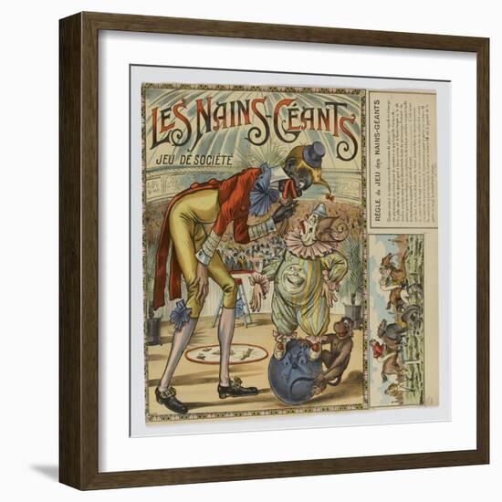 Les nains géants, jeu de socité-null-Framed Giclee Print