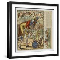 Les nains géants, jeu de socité-null-Framed Giclee Print