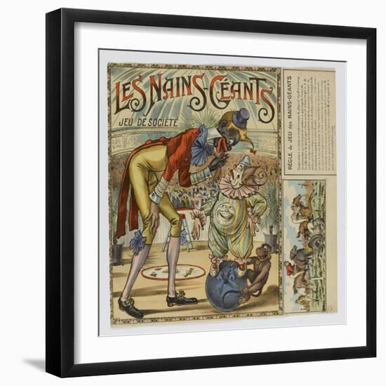 Les nains géants, jeu de socité-null-Framed Giclee Print