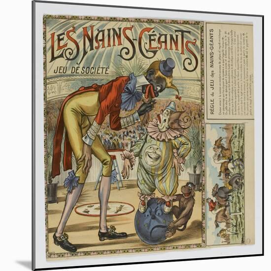 Les nains géants, jeu de socité-null-Mounted Giclee Print