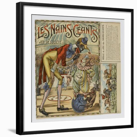 Les nains géants, jeu de socité-null-Framed Giclee Print