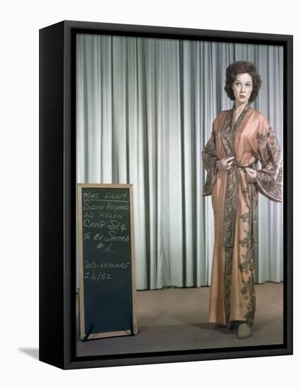 Les Neiges du Kilimandjaro THE SNOWS OF KILIMANJARO by Henry King with Susan Hayward, 1952 (d'apres-null-Framed Stretched Canvas