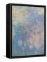 Les Nymph? : les Nuages-Claude Monet-Framed Stretched Canvas