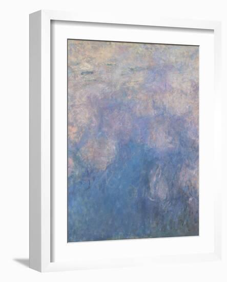 Les Nymph? : les Nuages-Claude Monet-Framed Giclee Print