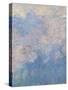 Les Nymph? : les Nuages-Claude Monet-Stretched Canvas