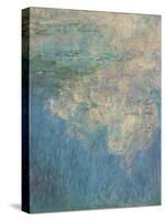 Les Nymph? : les Nuages-Claude Monet-Stretched Canvas