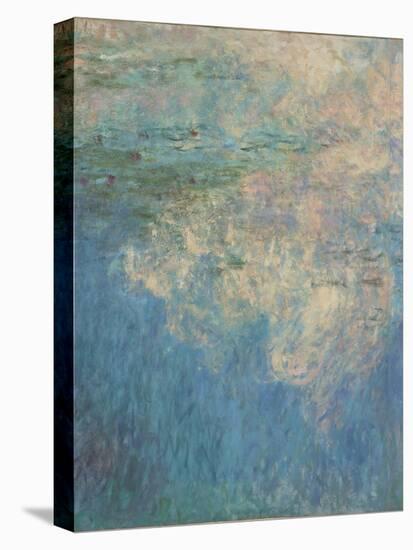 Les Nymph? : les Nuages-Claude Monet-Stretched Canvas