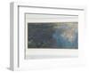 Les Nymph? : les Nuages-Claude Monet-Framed Giclee Print