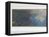 Les Nymph? : les Nuages-Claude Monet-Framed Stretched Canvas