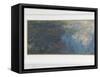 Les Nymph? : les Nuages-Claude Monet-Framed Stretched Canvas
