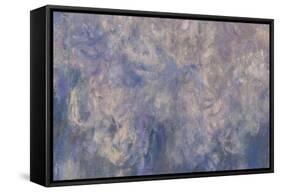 Les Nymph? : les Nuages-Claude Monet-Framed Stretched Canvas