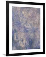 Les Nymph? : les Nuages-Claude Monet-Framed Giclee Print