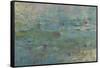 Les Nymph? : les Nuages-Claude Monet-Framed Stretched Canvas