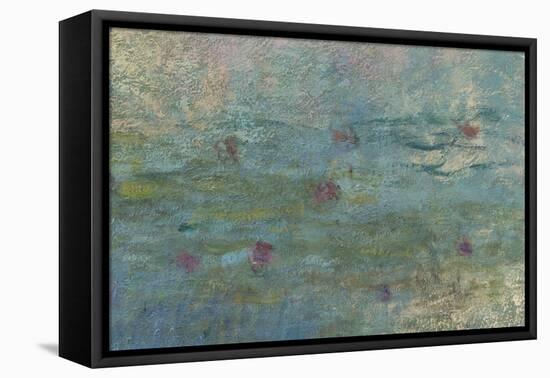 Les Nymph? : les Nuages-Claude Monet-Framed Stretched Canvas