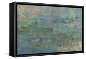 Les Nymph? : les Nuages-Claude Monet-Framed Stretched Canvas