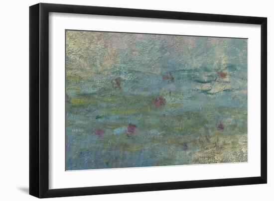 Les Nymph? : les Nuages-Claude Monet-Framed Giclee Print