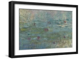 Les Nymph? : les Nuages-Claude Monet-Framed Giclee Print